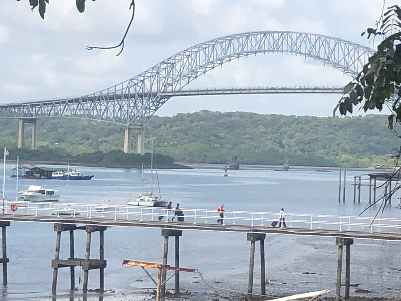 Bridge of the Americas over the Panama Canal
