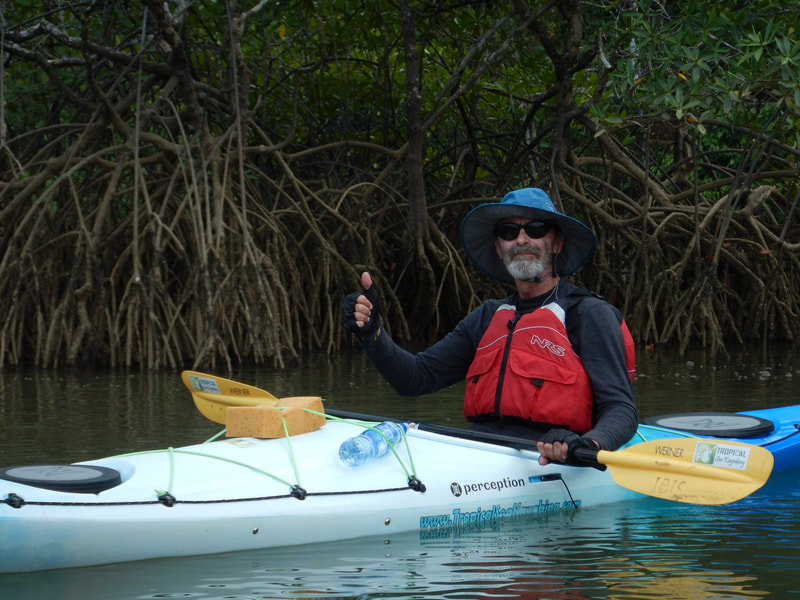 Kayak on the Rincon River, Osa Peninsula, Costa Rica