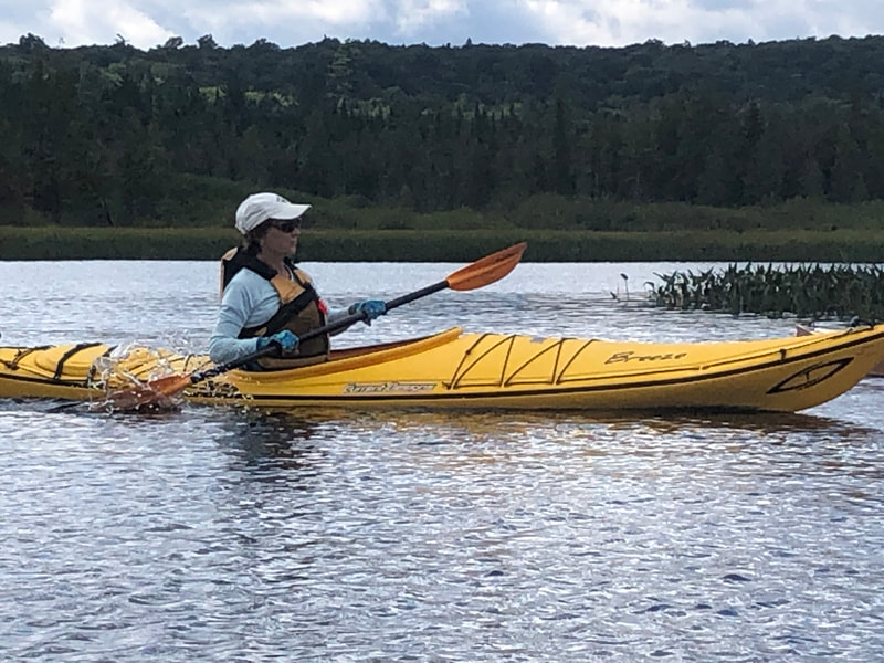 Adirondack kayaker