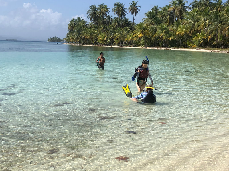 Snorkeling in the San Blas Islands