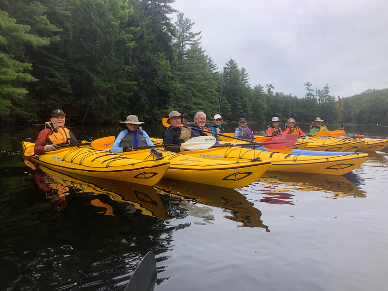Small group guided kayak trips Adirondacks